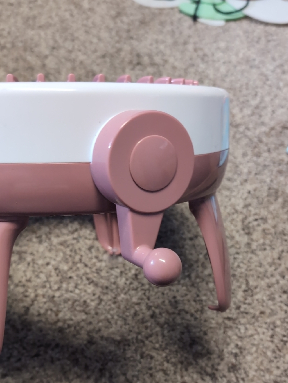 SENTRO Circular Knitting Loom in Dusty Rose & White - Picture 2 of 4
